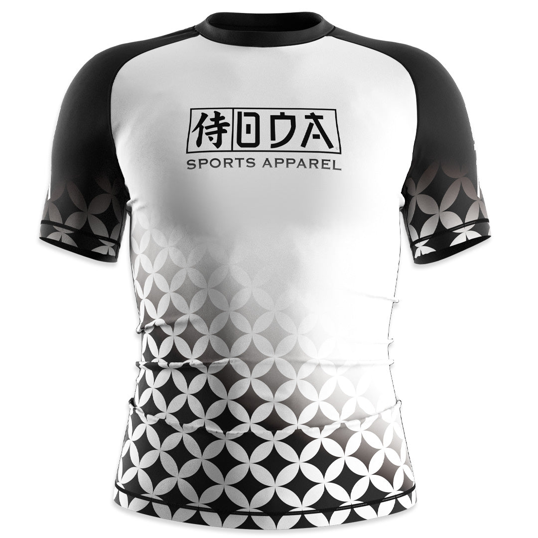 "Akechi" JiuJitsu IBJJF Ranked Black Rash Guard