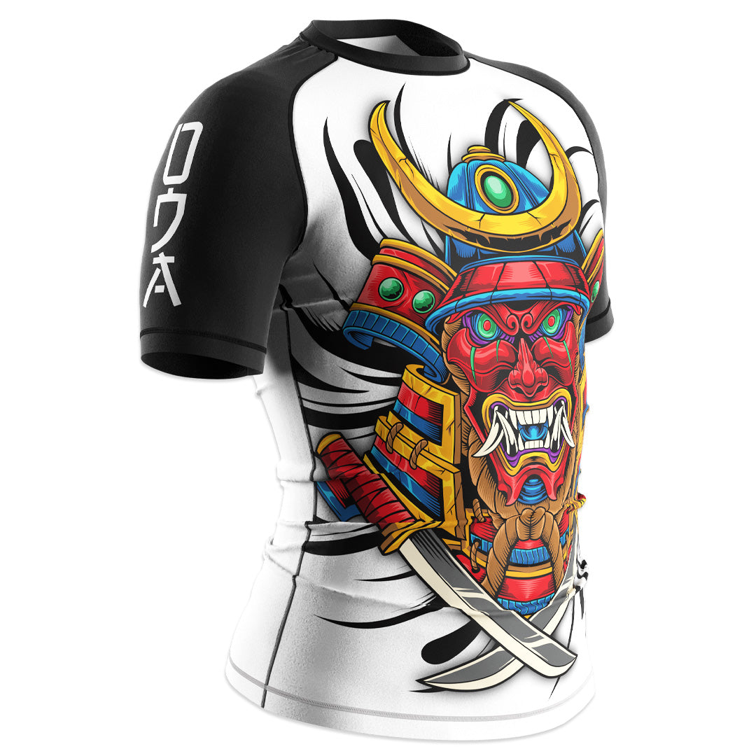 "Rei/Respect" Kids JiuJitsu Short Sleeve Rash Guard